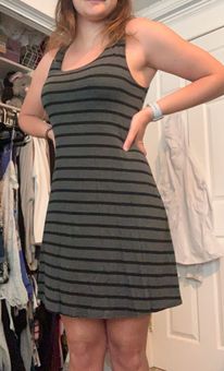 Olivia Rae Fitted Tank Dress Gray Size L 18 From Carly