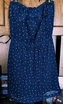 Gianni Bini Juniors strapless dress Blue 20 70 Off Retail