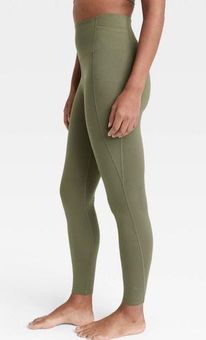 All in Motion Brushed Sculpt High Rise Taupe Leggings