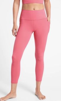 Athleta Salutation Stash Pocket 7/8 Tight Pink Size XXS - $40 (55% Off  Retail) - From Jess