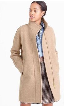 j crew stadium wool coat