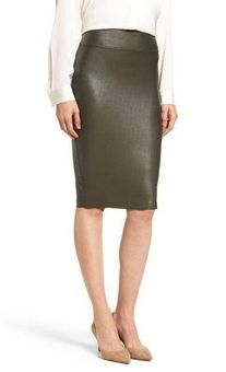 Spanx ✨ Sample Faux Leather Pencil Skirt✨ Size M - $65 - From Yekaterina