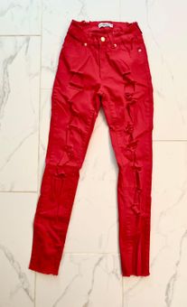 Women's Red Jeans & Jeggings