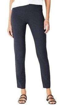 J. Jill Wearever Smooth-Fit Slim-Leg Black Career Comfort Pants