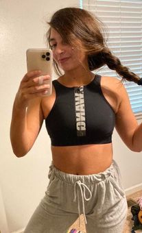 Alexander Wang X H M Black Reflective Sports Bra Size 4 50 16 Off Retail From Payton