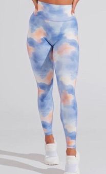 Buffbunny legacy leggings rainwater blue size small