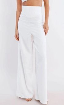 BCBGMAXAZRIA Maeve Reilly x Melrose Corset High Waist Wide Leg