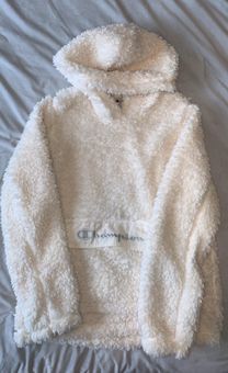 Champion White Fluffy Hoodie 24 40 Off Retail From Valeria