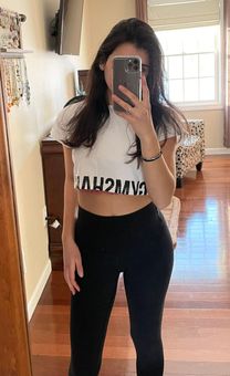 Gymshark Fraction Crop Top White Size XS - $20 (20% Off Retail) - From Lexi