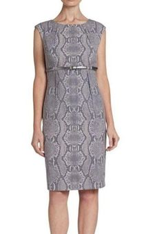 Calvin klein snake print on sale dress