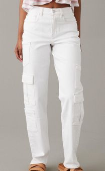 American Eagle Cargo Pants White Size 23 - $65 New With Tags - From Jackie