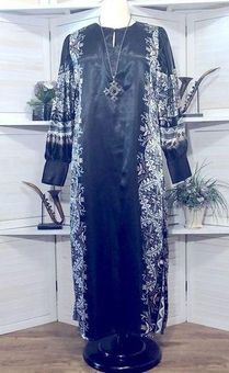 Ashro black and sales white dress