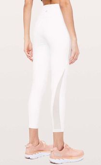 Lululemon Train Times 7/8 Leggings White Size 4 - $45 (54% Off