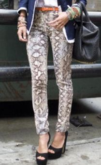 ZARA Snake Print Pants Multiple Size 6 - $45 New With Tags - From Dora