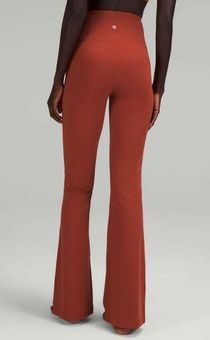 Lululemon Groove Super-High-Rise Flared Pant Nulu *Regular Cayenne🤎 Size 6  - $55 - From TJ