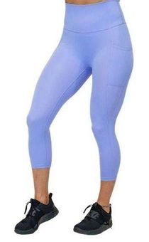 Constantly Varied Gear CVG Versatile Periwinkle Purple Capri Crossfit  Leggings L Size L - $41 - From Amber