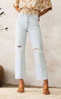 Levi's NWT Ribcage Straight Ankle Women's Jeans light wash Size 27 - $63  New With Tags - From Laura