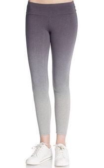 Calvin Klein performance micro striped-gray ombre legging Gray