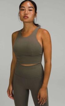 Lululemon Wunder Train Long-Line Bra Brown - $33 (43% Off Retail) - From L