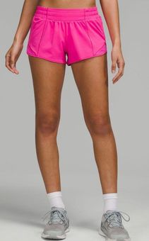 Lululemon Sonic Pink Hotty Hot Shorts