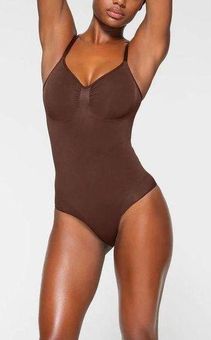 Seamless Sculpt Thong Bodysuit - Sienna