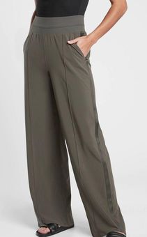 Athleta wide leg sage green nolita 