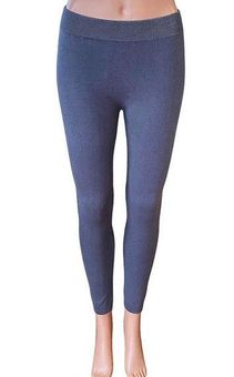 Eye Candy Gray Knit Leggings ~ Women's Activewear Size SMALL - $13 - From  Susan