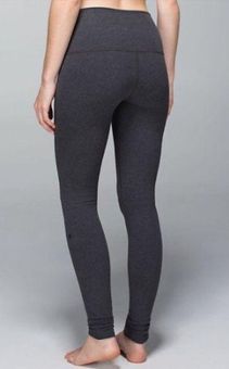 Lululemon Dark Grey Cotton Leggings Gray Size 4 - $40 (59% Off Retail) -  From Somer