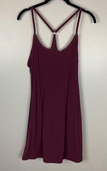 Outdoor Voices Exercise Dress Shiraz maroon burgundy size medium tennis  workout - $60 - From Lauren