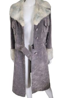 Penny Lane Suede Coat Made to Order Shearling Coat Afgan 