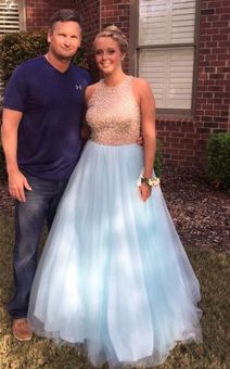 Von Maur Prom/Formal Dress Blue Size 10 - $125 (37% Off Retail