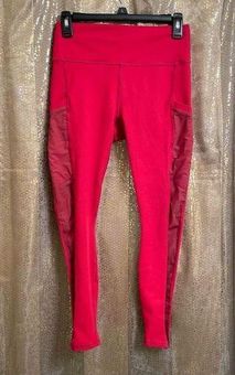 Fabletics Red Paprika On-The-Go PowerHold High-Waisted Legging