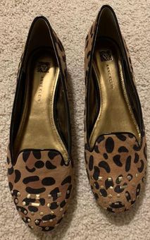 anne klein leopard print flats