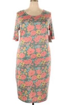 LuLaRoe Womens Floral Julia Dress - Sz XL Multi - $13 (71% Off Retail) -  From Amber