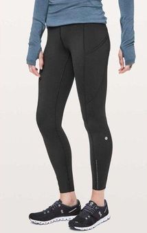 Lululemon Fast and Free Tight II 25 Nulux Black 6 - $76 - From Lily