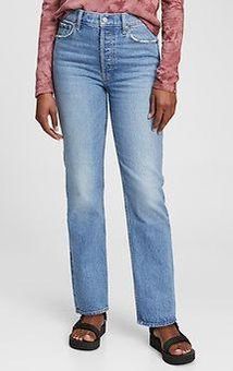 High Rise Cheeky Straight Jeans