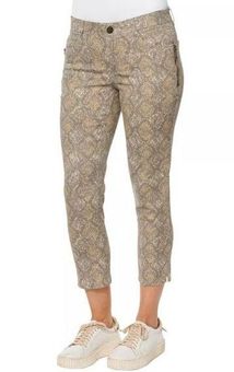 Democracy NEW Absolution Booty Lift Jegging Jeans Snakeskin Honey