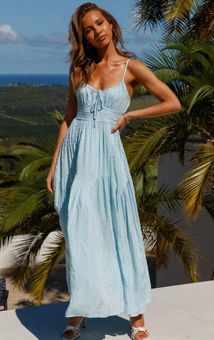 Hello Molly Chain Of Daisies Light Blue 