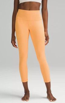 Lululemon Align Ribbed High Rise Pant 25 Mango Dream Size 4 NWT Orange -  $118 New With Tags - From MyArt