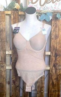 Hanes all over solutions women's Shapewear smooth fit, full body nude NEW  Sz 36D - $46 New With Tags - From Earlisha