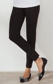 Soft Surroundings Petite Black Super Sleek Ponte Leggings PL Size L - $32 -  From Lily