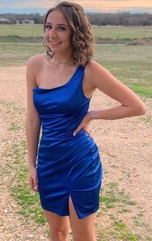 Midnight Doll Homecoming Dress Blue ...