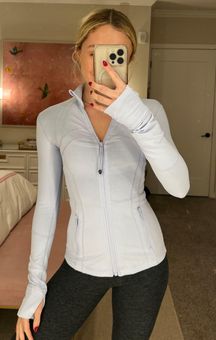 Lululemon Blue Linen Define Jacket Size 0 - $70 (41% Off Retail) - From Lea