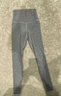 Lululemon Gray Cheetah Align Leggings Size 2 - $37 - From Emma