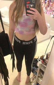 PINK - Victoria's Secret VS pink Leggings Black - $15 (62% Off