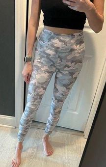 Fabletics Gray and Pink Camo High Waisted Leggings Multiple Size