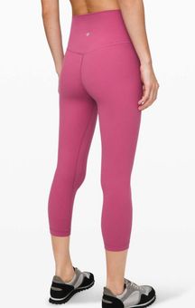 Lululemon Align Crop *21 Pink Size 4 - $66 (47% Off Retail