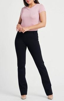 Betabrand Women's Black Straight-Leg Classic Dress Pant Size Medium Petite  Short - $25 - From Cocos Shop and