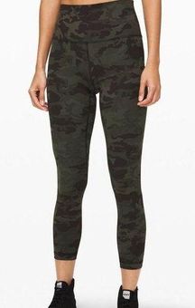 Lululemon ALIGN 25 Incognito Camo Multi Gator Green 6 - $35 - From Kate