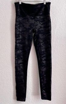 Spanx Faux Leather Camo Leggings Size M - $85 - From Pinkeescloset